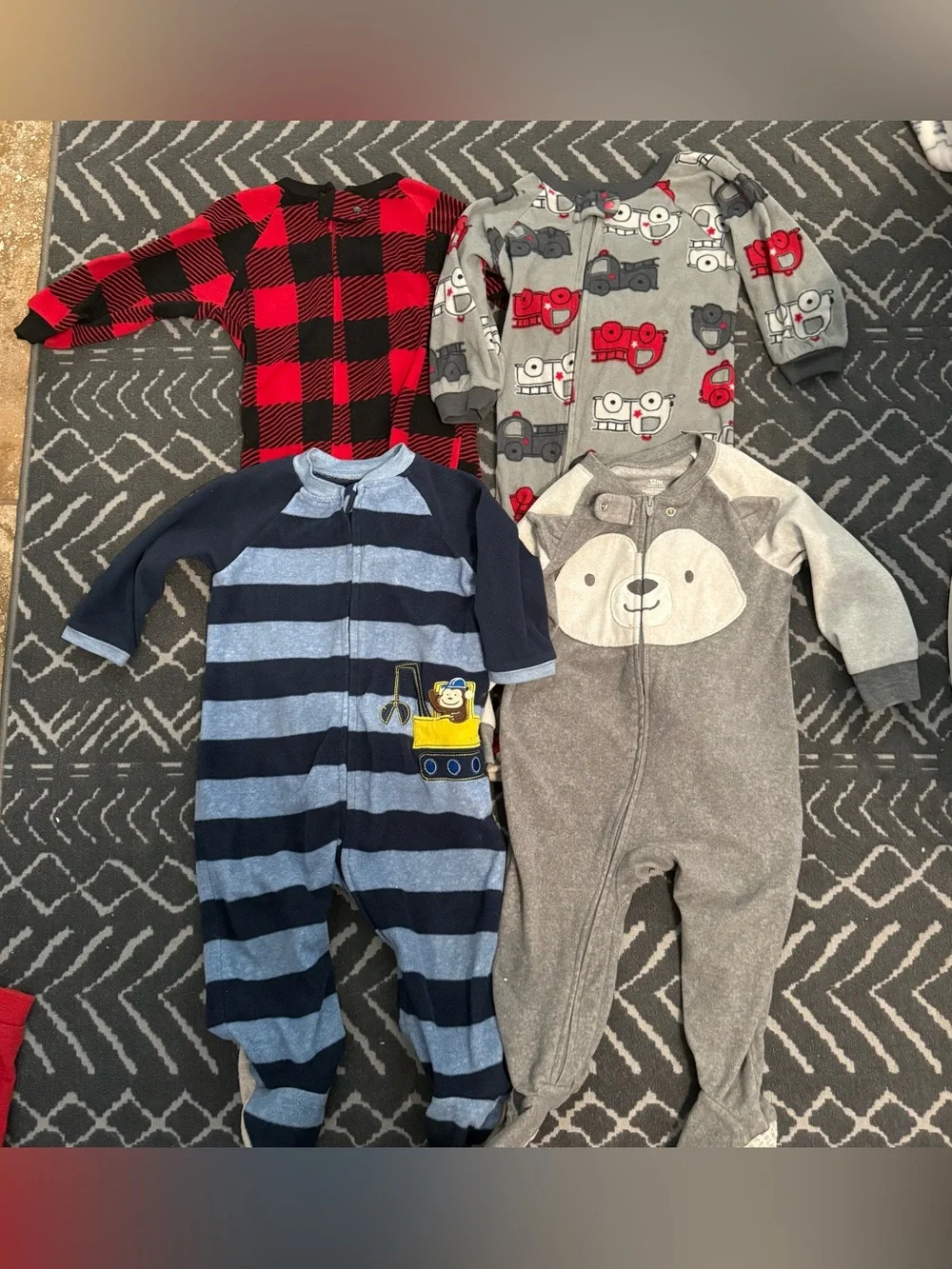 Baby boy sleeper bundle
